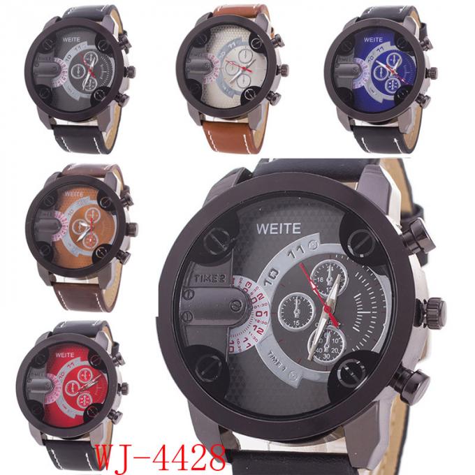 WJ-3751Popular China der Gesichtsmänner handwatches cususl Mode-hohen Qualität der Wal-Freudenuhrfabrik große Armbanduhren